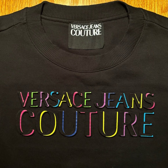 Versace Raised Multilogo Sweatshirt 🔥 - Picture 2 of 7